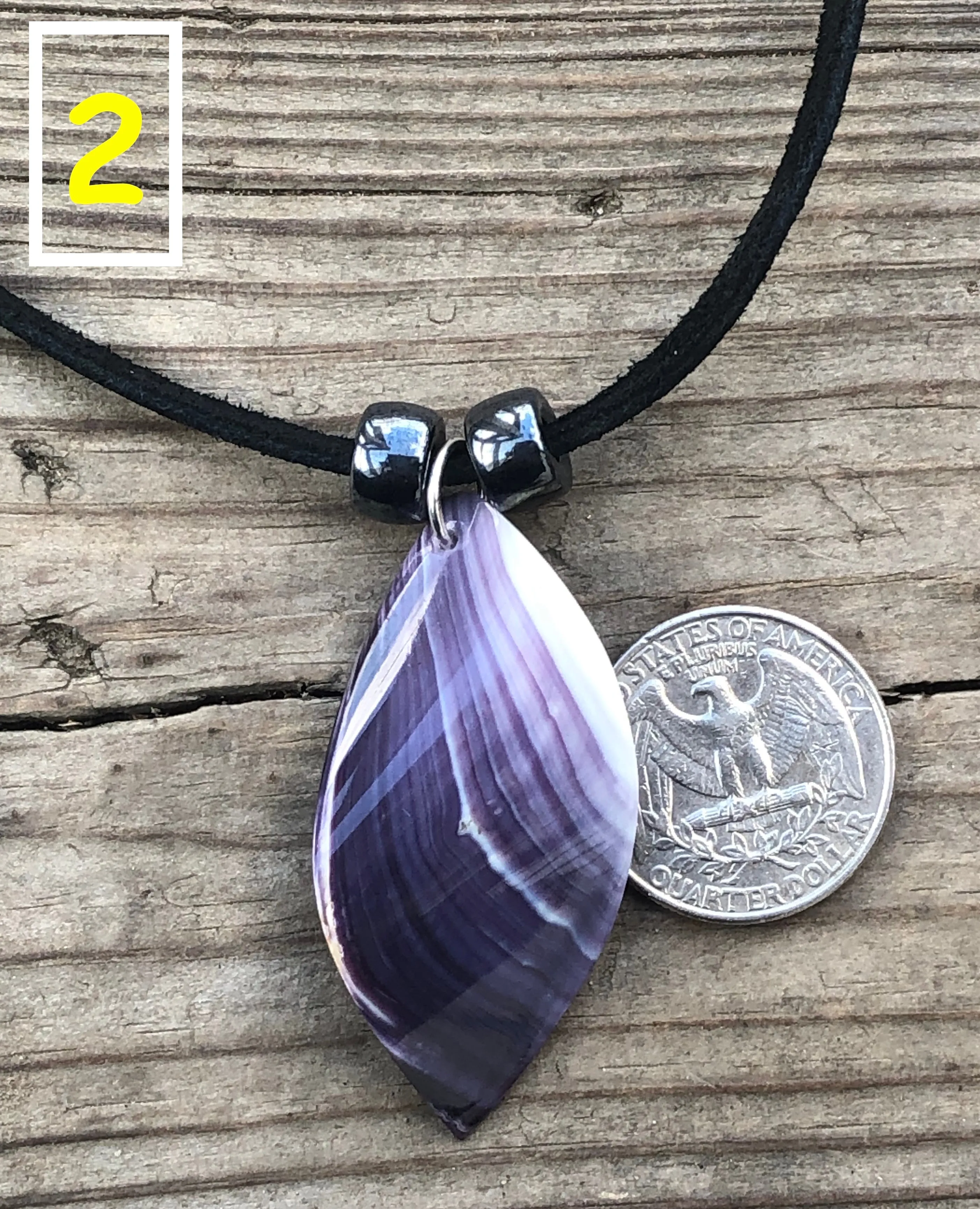 Magnificent Wampum Curved Necklaces