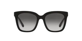 Michael Kors San Marino Non-Polarized Sunglasses - Black/Dark Gray Gradient