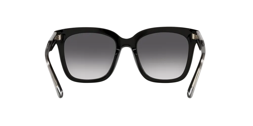 Michael Kors San Marino Non-Polarized Sunglasses - Black/Dark Gray Gradient