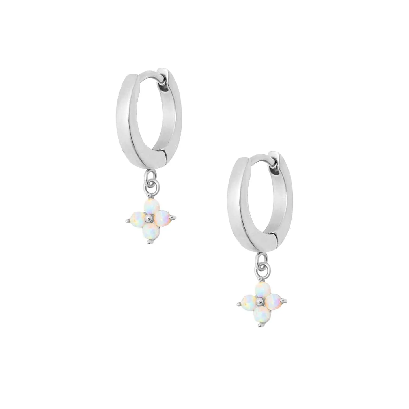 Milos Opal Hoop Earrings