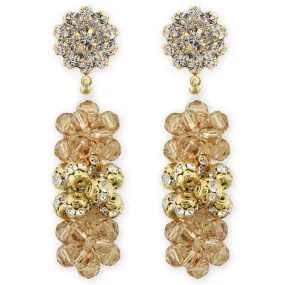 Multi-Cluster Statement Earrings