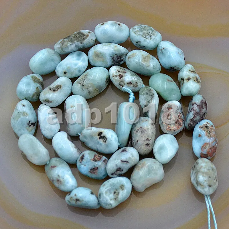 Natural Gemstone Freeform Potato 6x8-10x12mm Loose Beads on a 15.5" Strand