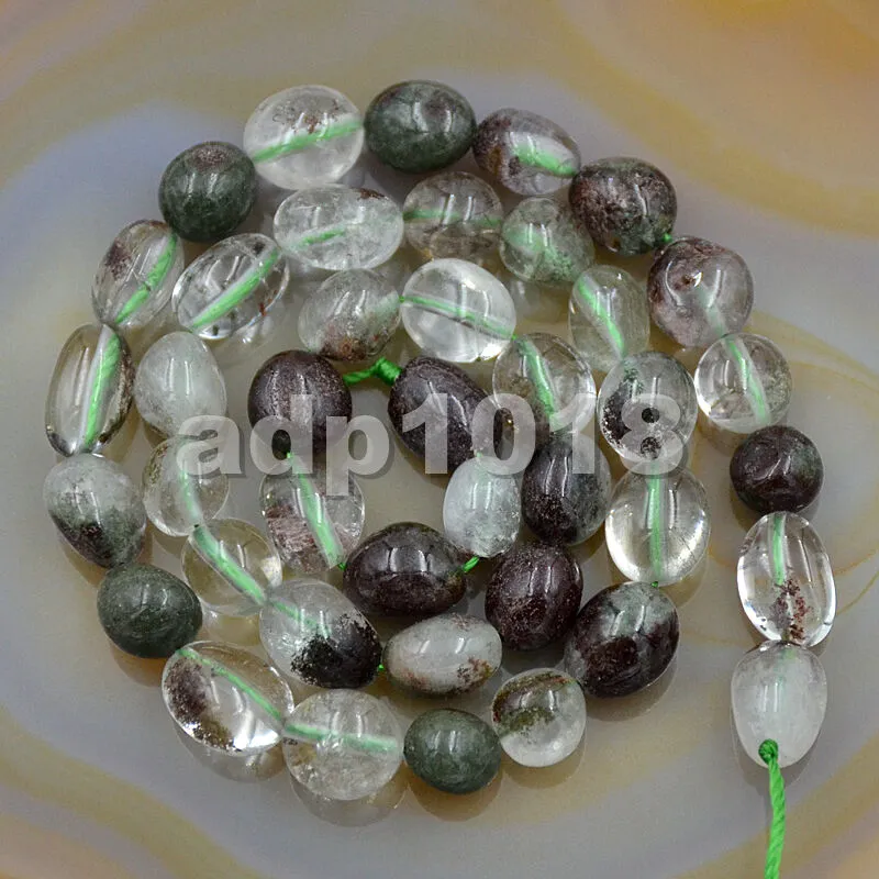 Natural Gemstone Freeform Potato 6x8-10x12mm Loose Beads on a 15.5" Strand