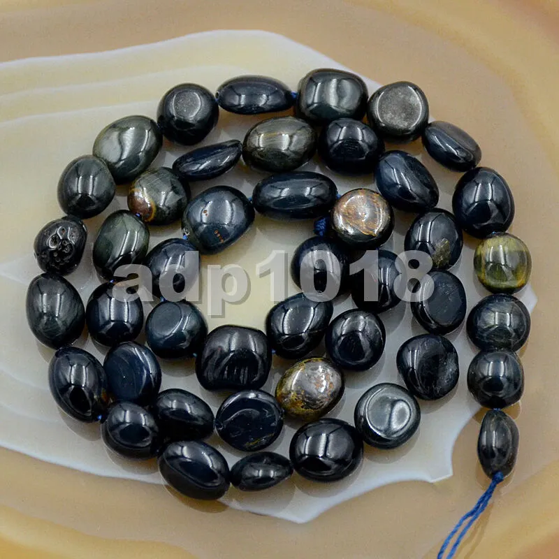 Natural Gemstone Freeform Potato 6x8-10x12mm Loose Beads on a 15.5" Strand