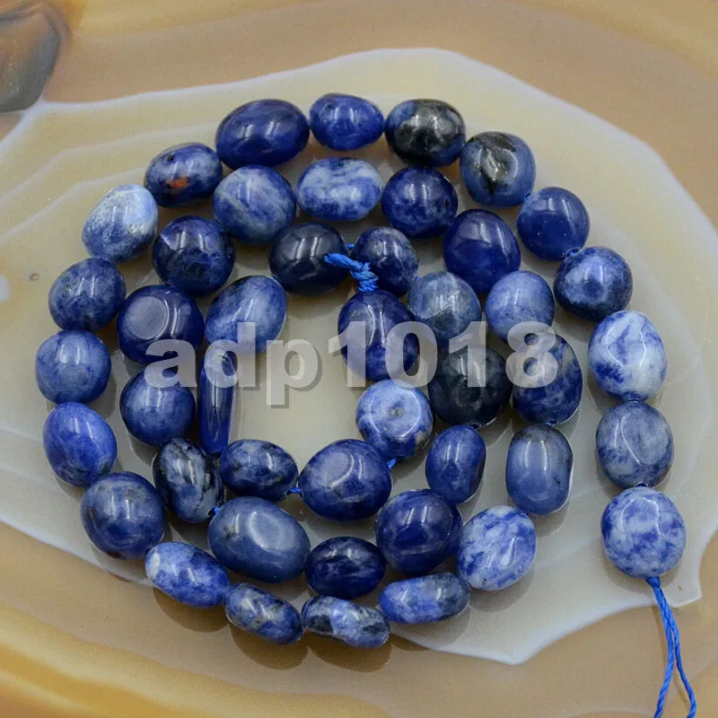 Natural Gemstone Freeform Potato 6x8-10x12mm Loose Beads on a 15.5" Strand