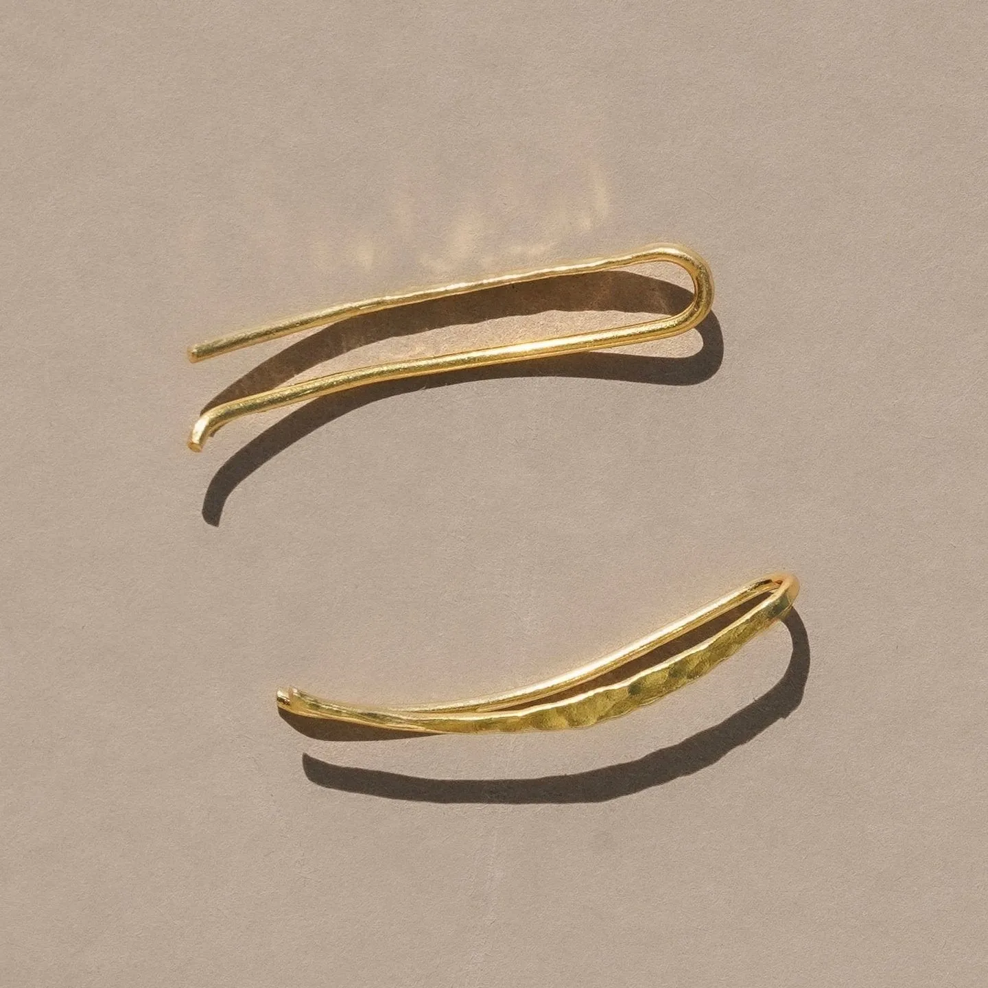 NEW! Denali Earrings in Gold Vermeil by Mountainside Handmade Jewelry