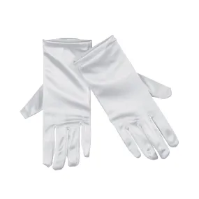 NEW Themed 20s White Satin Gloves Burlesque Magician Xmas Gloves