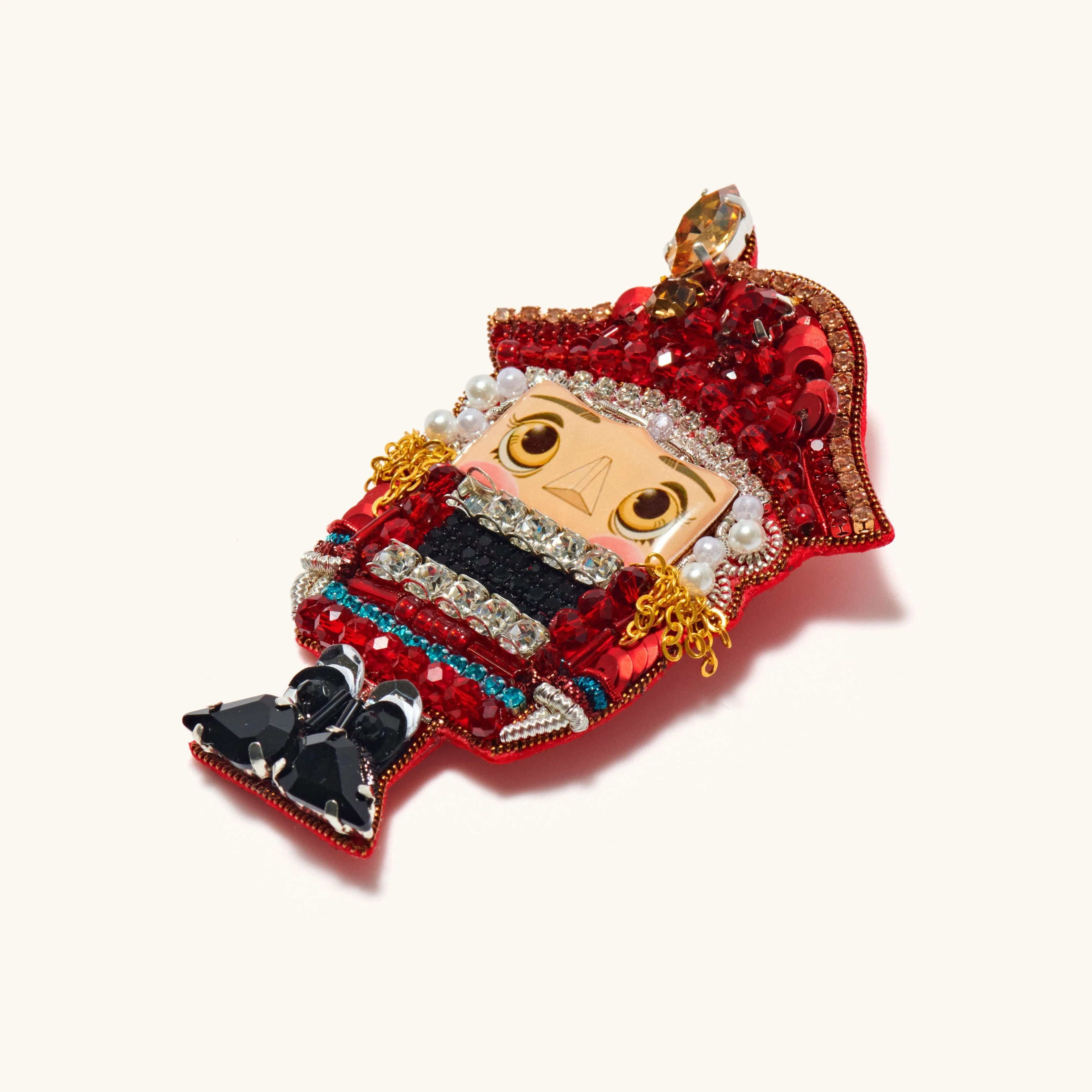 Nutcracker Brooch