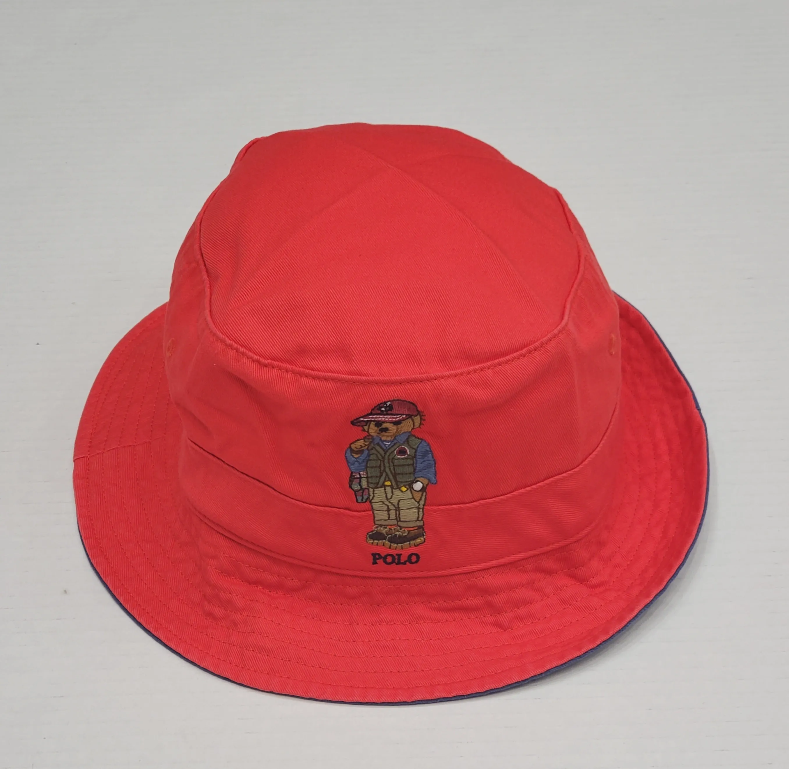 Nwt Polo Ralph Lauren 276002 Bear Bucket Hat