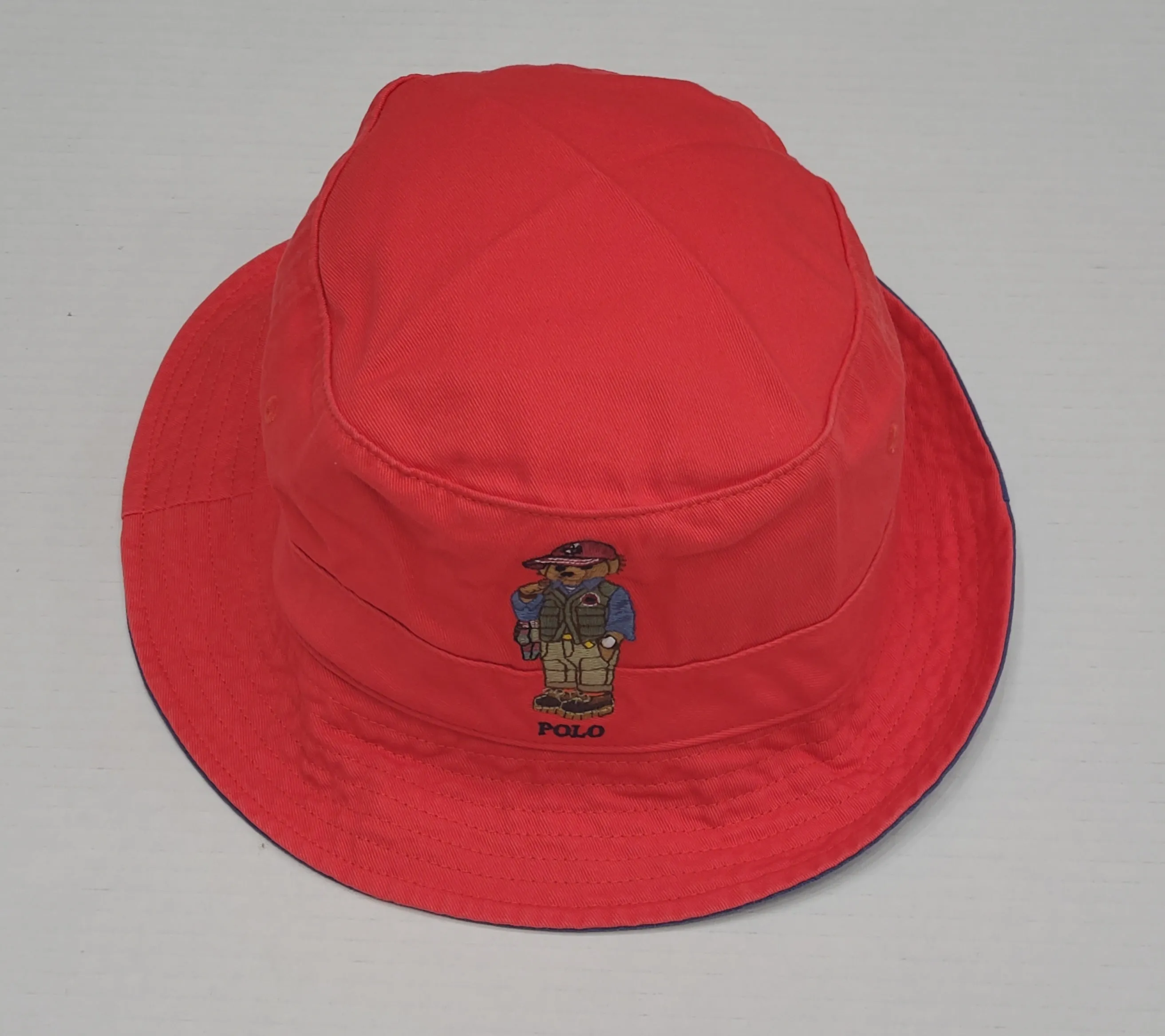 Nwt Polo Ralph Lauren 276002 Bear Bucket Hat