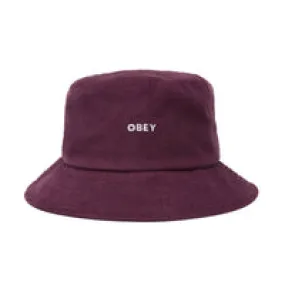 Obey bold corduroy bucket hat