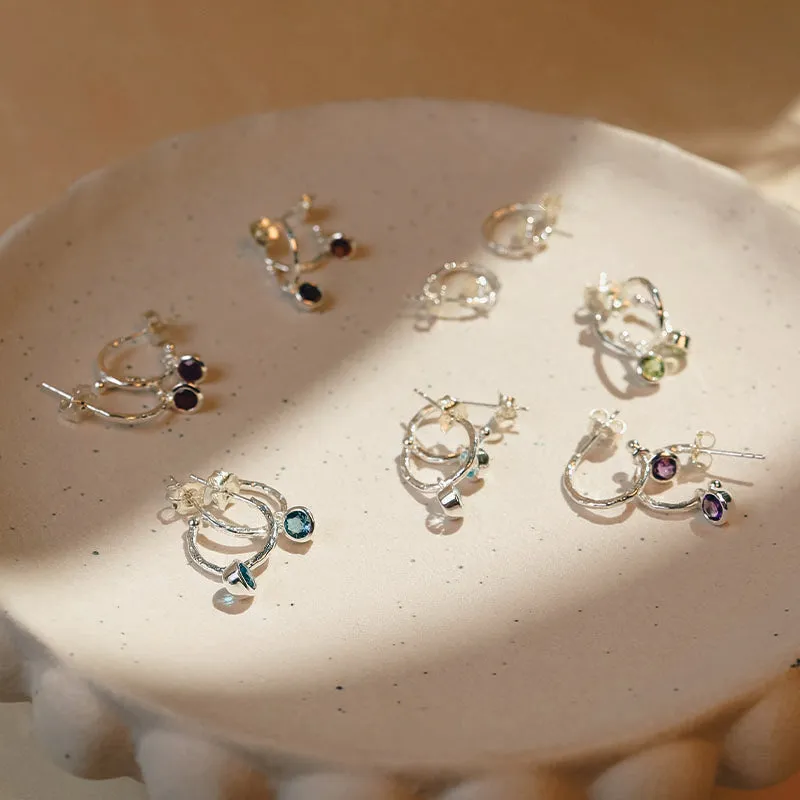 OCTOBER BIRTHSTONE EARRINGS