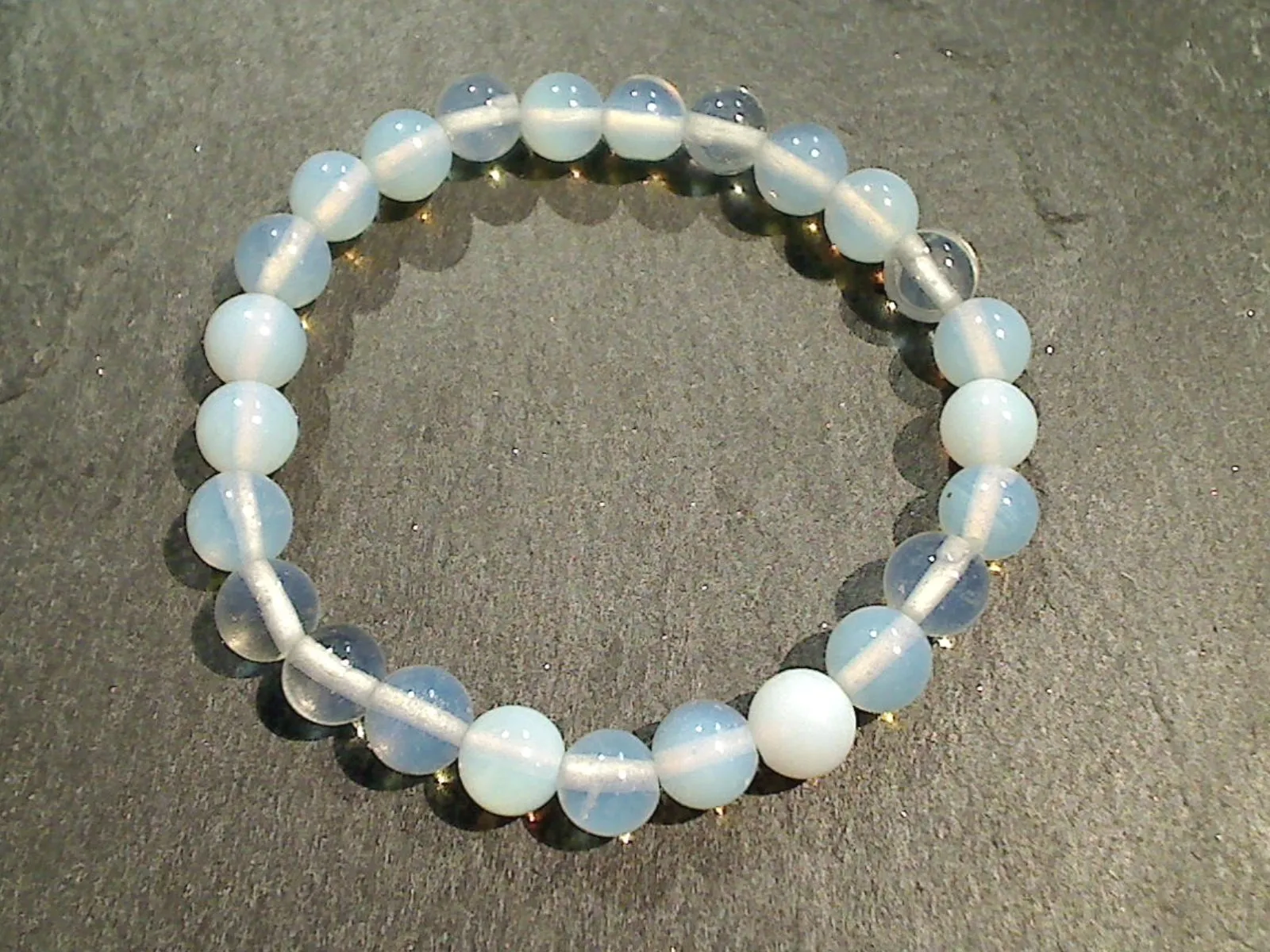 Opalite 8MM Stretch Bracelet