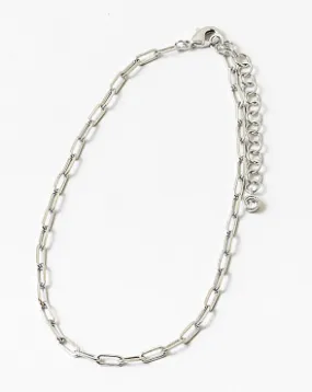 Paperclip Chain Anklet