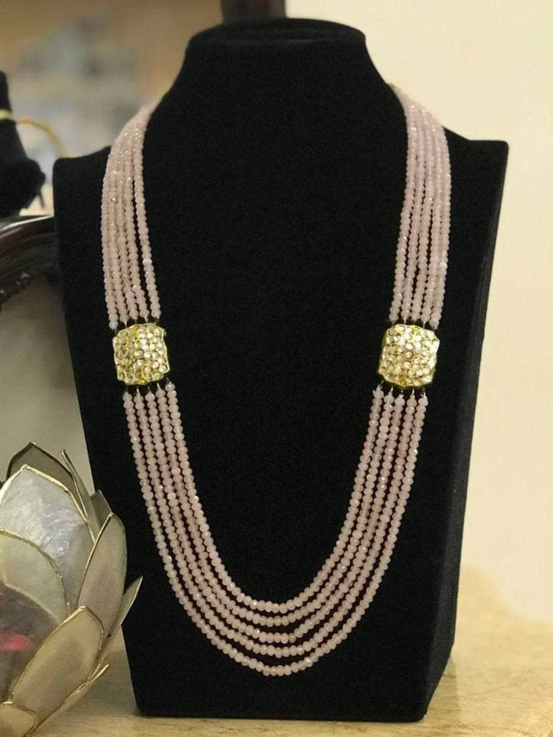 Patchi Kundan Long Beaded Necklace