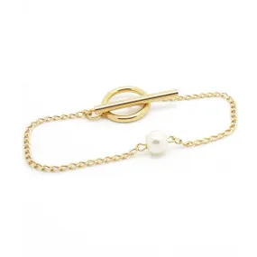 Pearl Bracelet - Gold