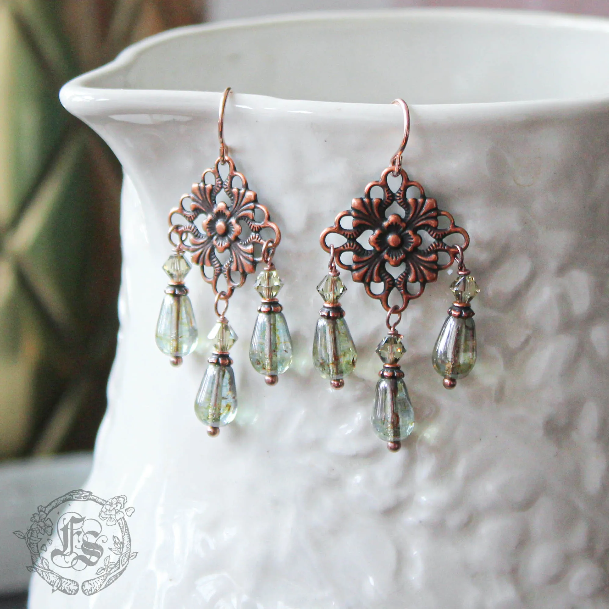 Rain Chandelier Earrings