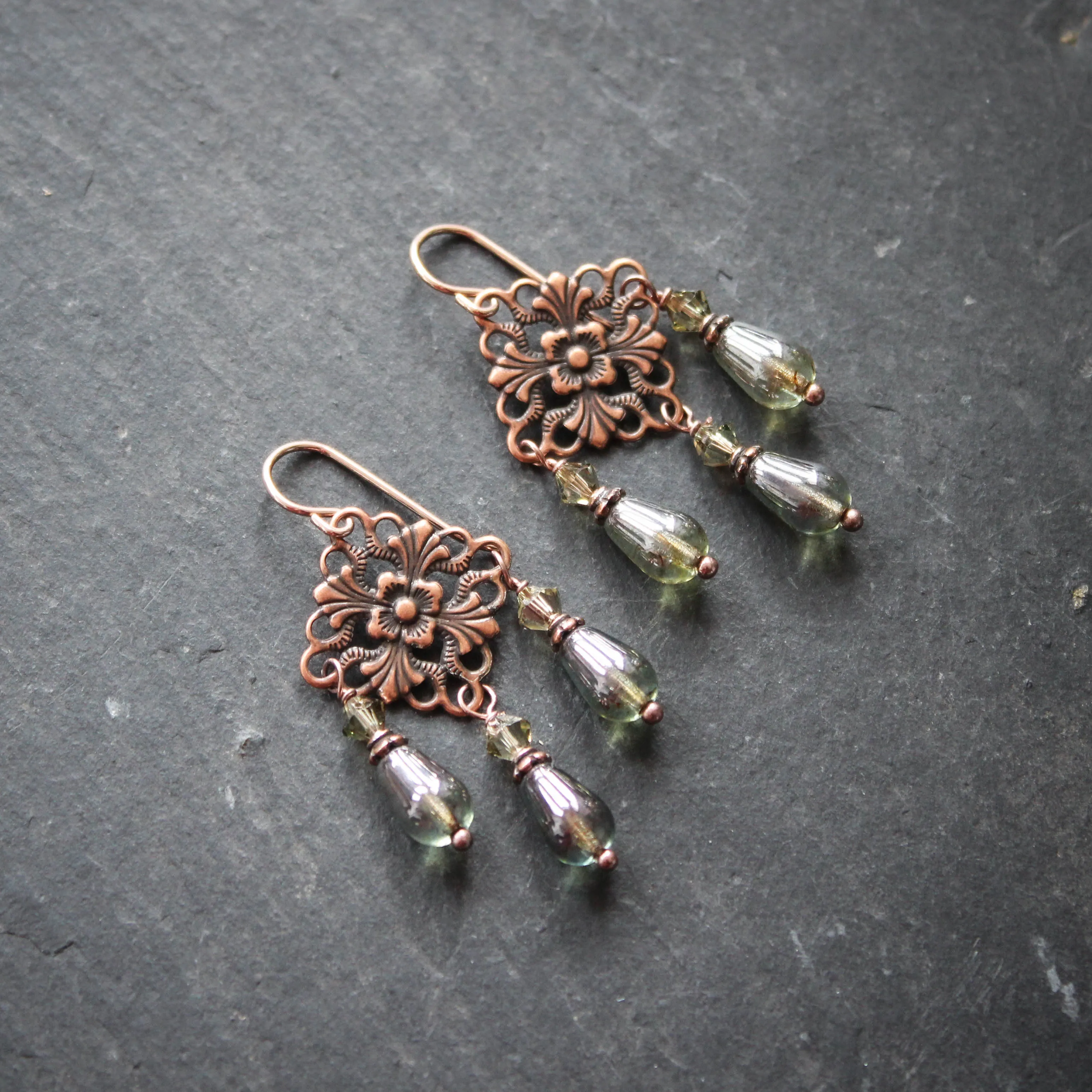 Rain Chandelier Earrings