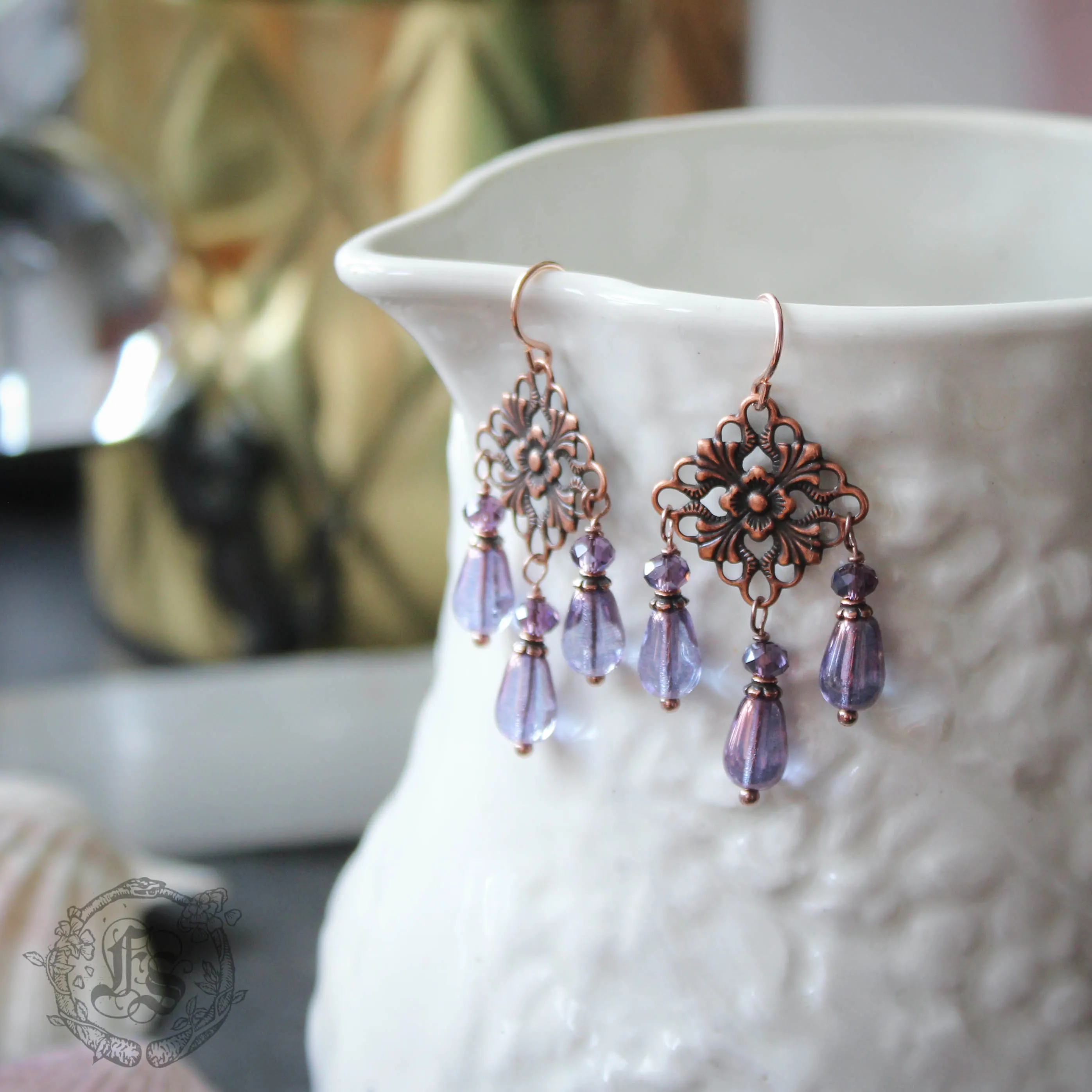 Rain Chandelier Earrings