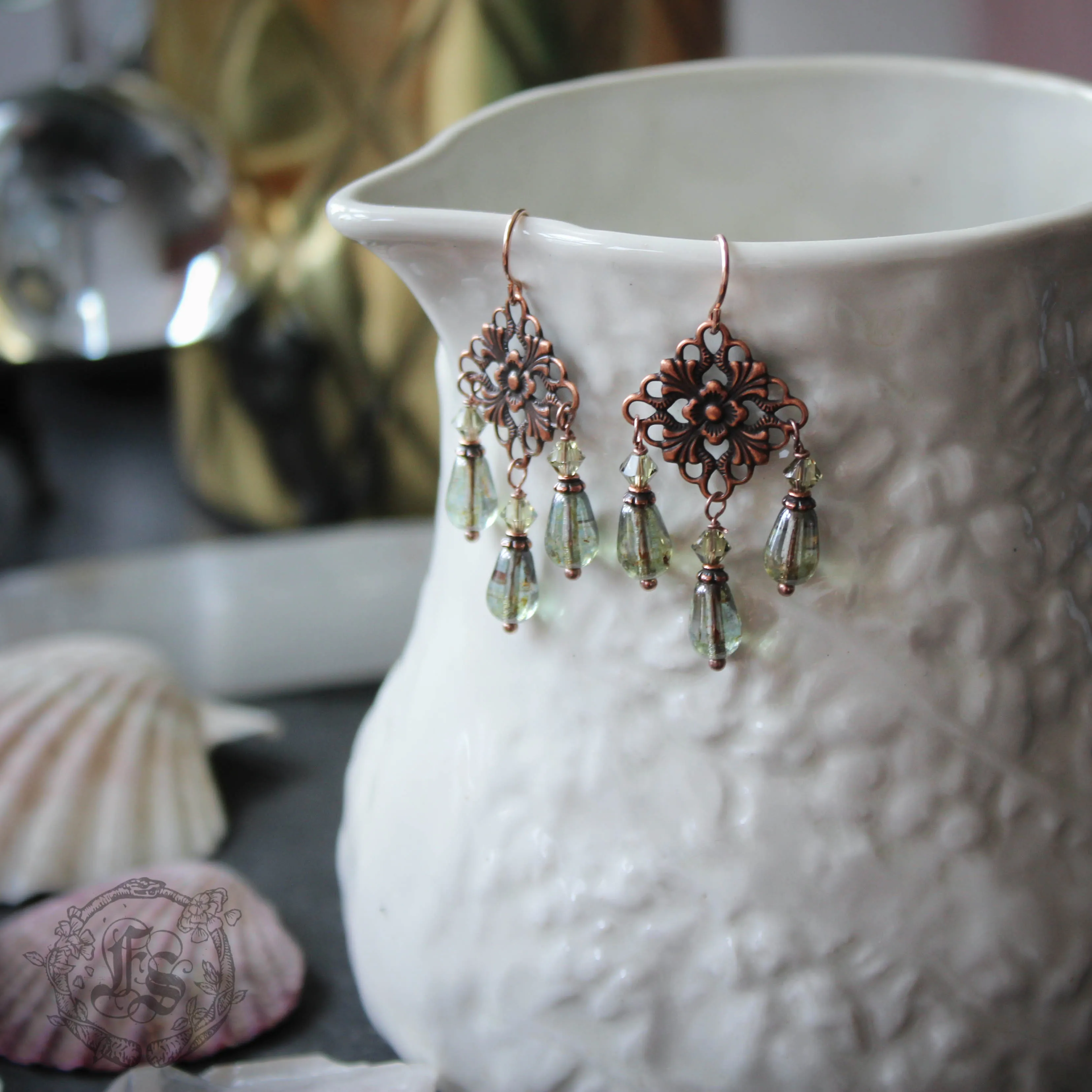 Rain Chandelier Earrings