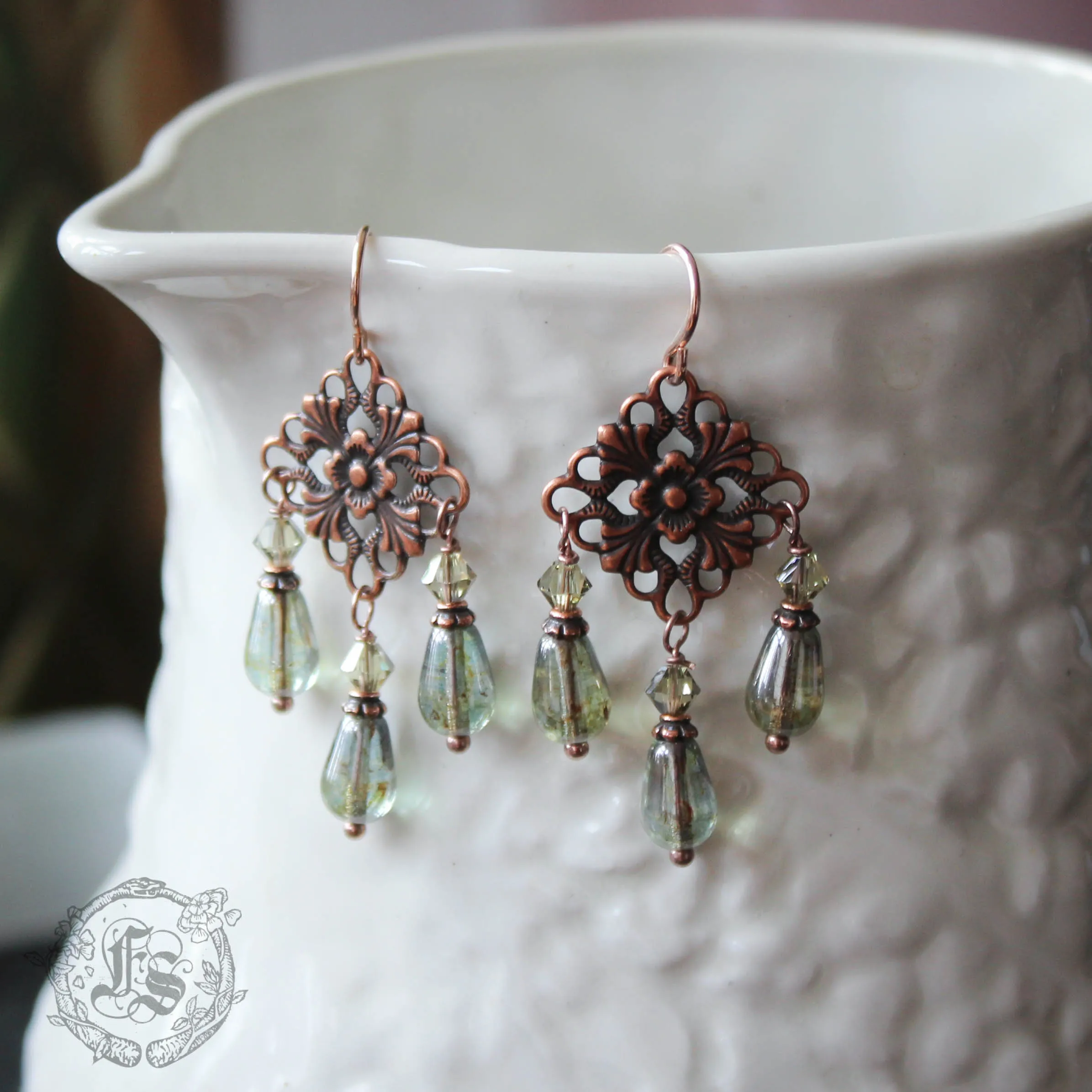 Rain Chandelier Earrings