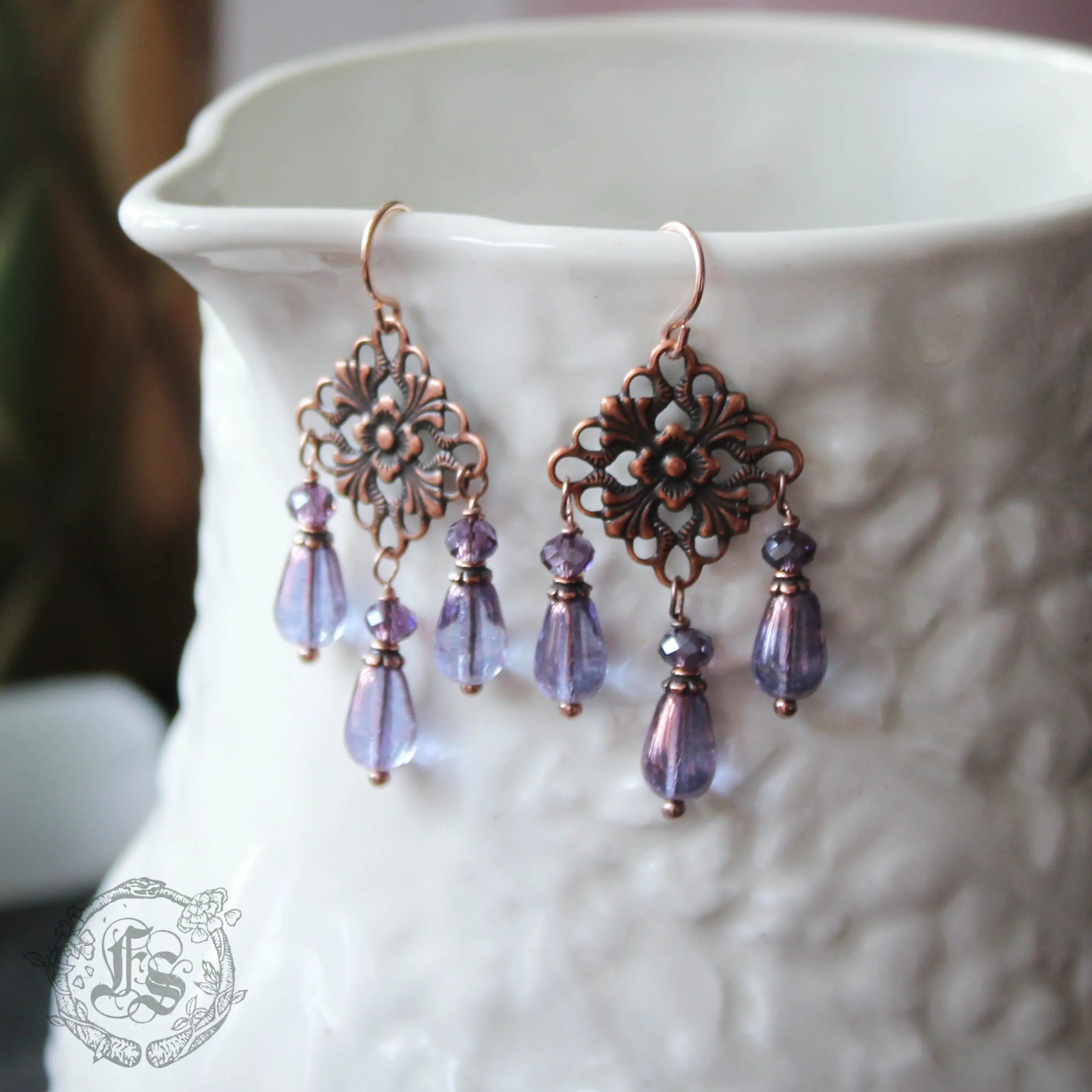 Rain Chandelier Earrings