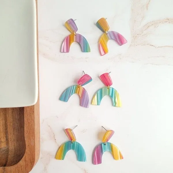 Rainbow Arch Earrings