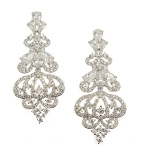 Reine Chandelier Bridal Earrings