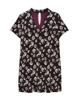 Riverview Reversible Dress | Black / Purple