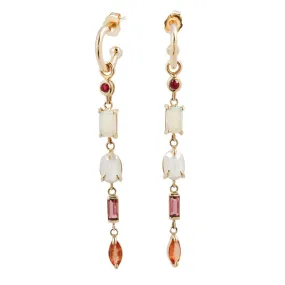 Rokia Chain Drop Earrings