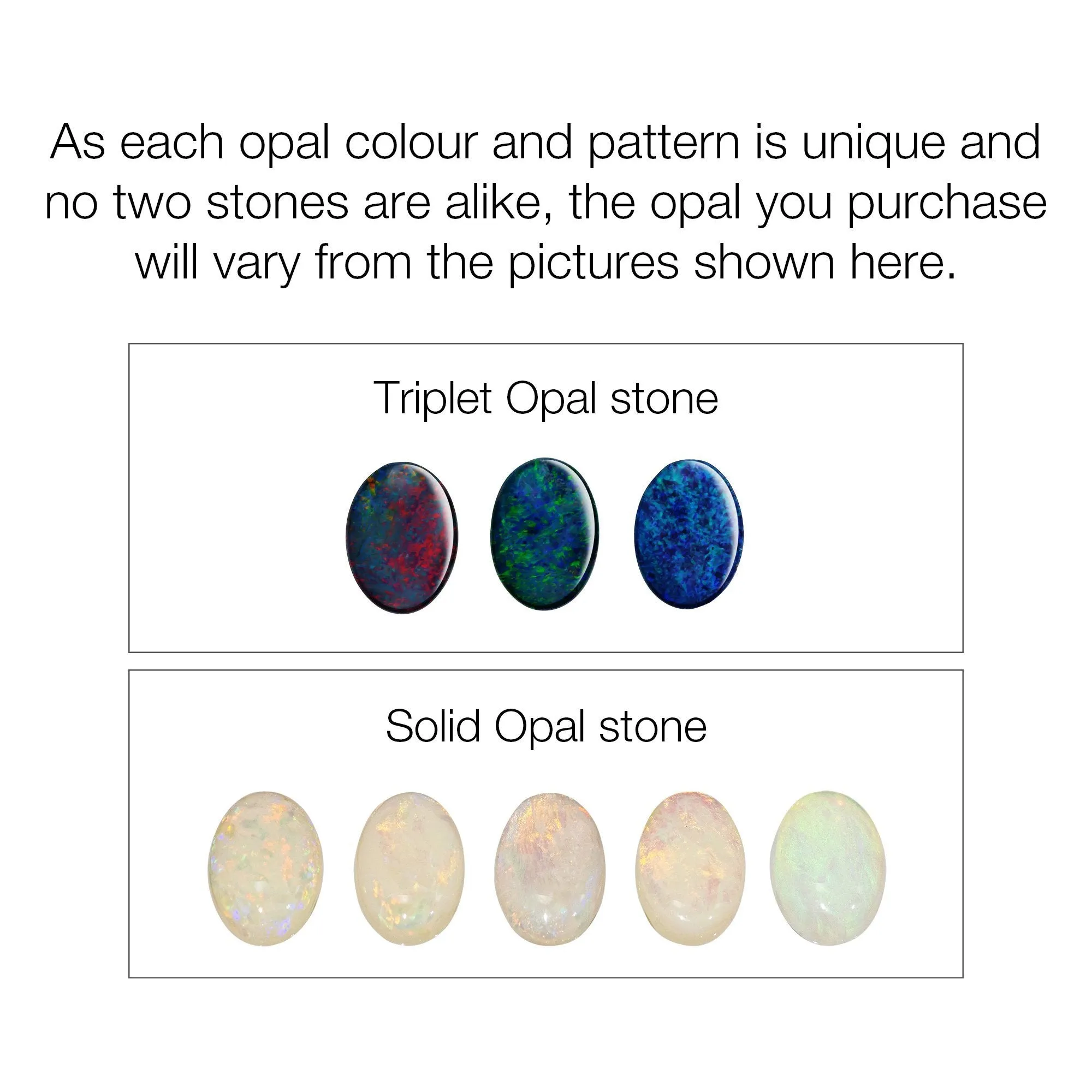 Rome Solid Opal Earrings