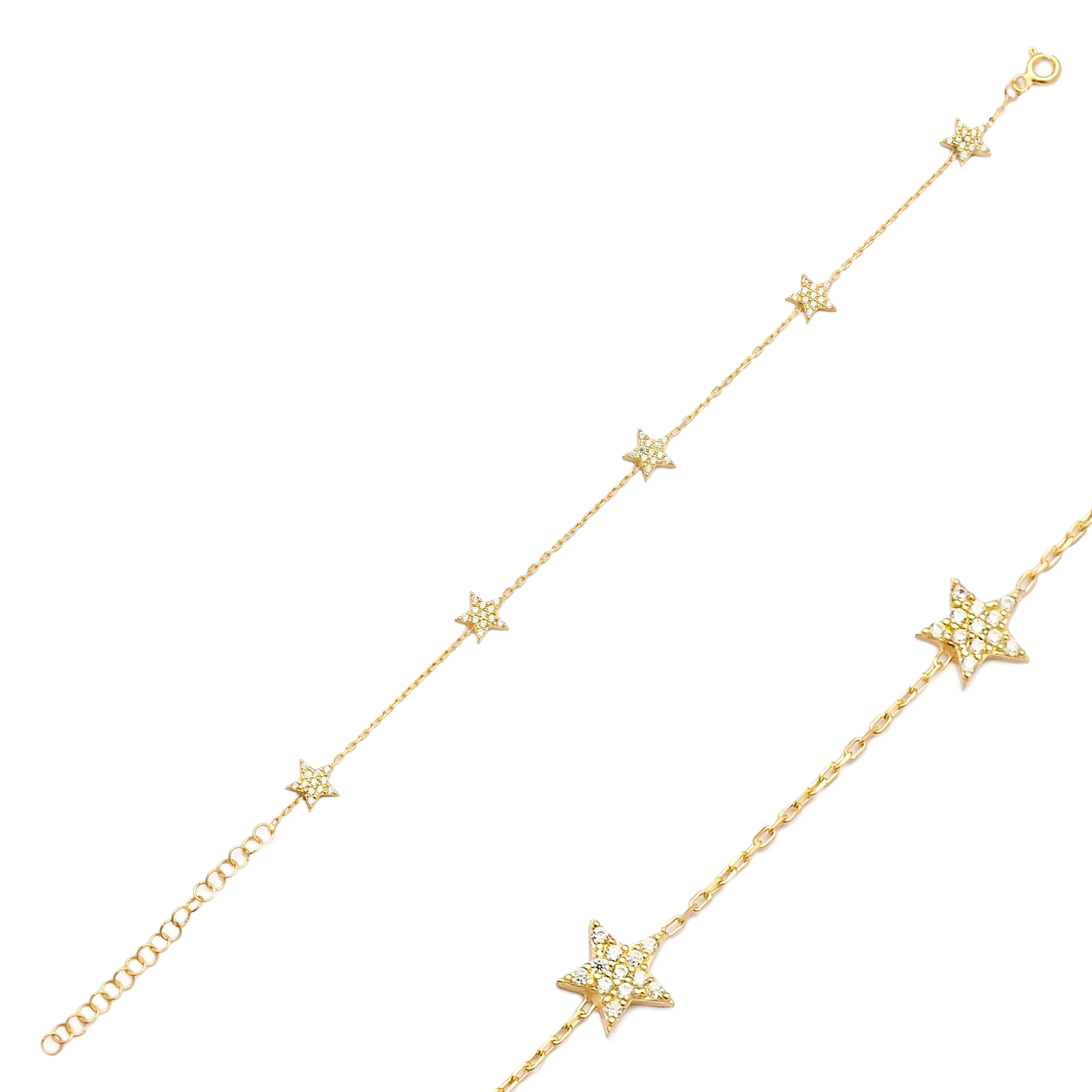 Sarah Stretton Gold Constellation Bracelet