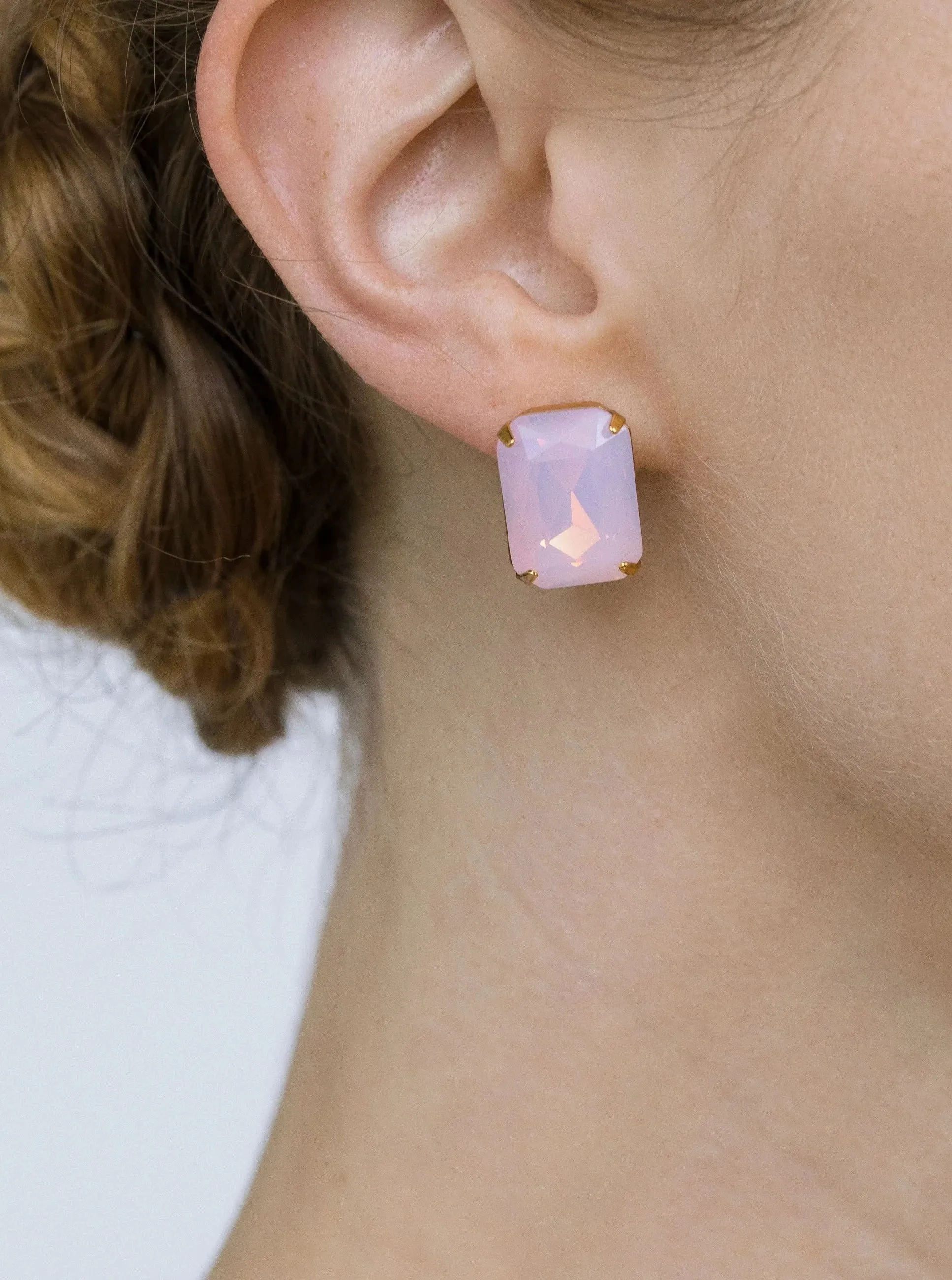 Shiloh Rose Opal Stud Earrings