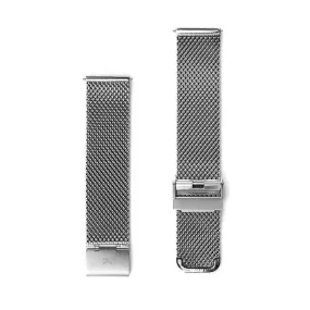 Silver Chain Mesh Watch Strap - 20mm Width