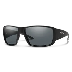 Smith Guide's Choice Matte Black Frame - ChromaPop Glass Polarized Gray Lens - Polarized Sunglasses