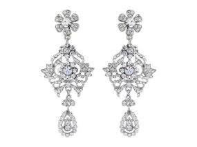 Stacey Crystal Chandelier Earrings