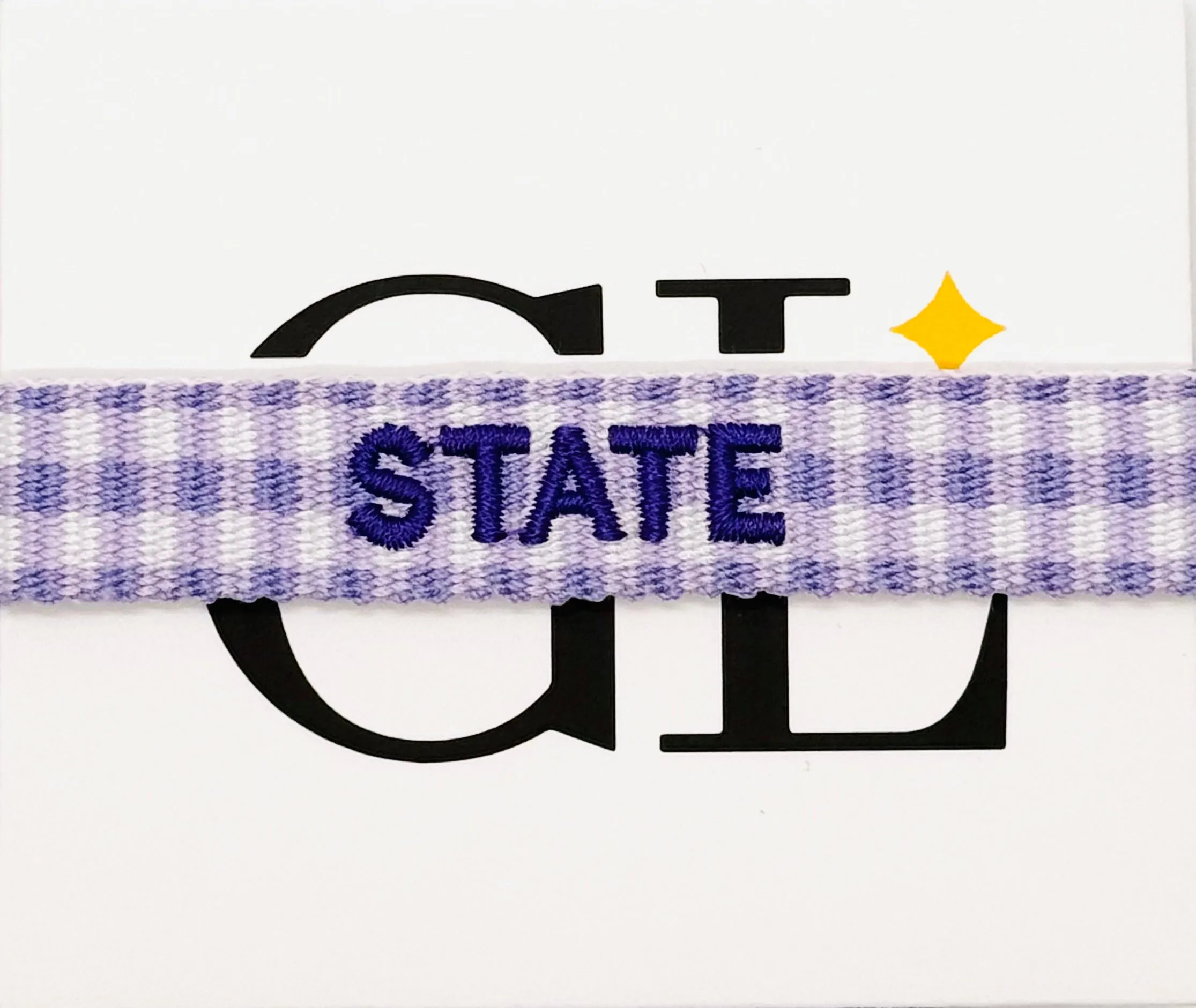 State Team Tassel - Purple