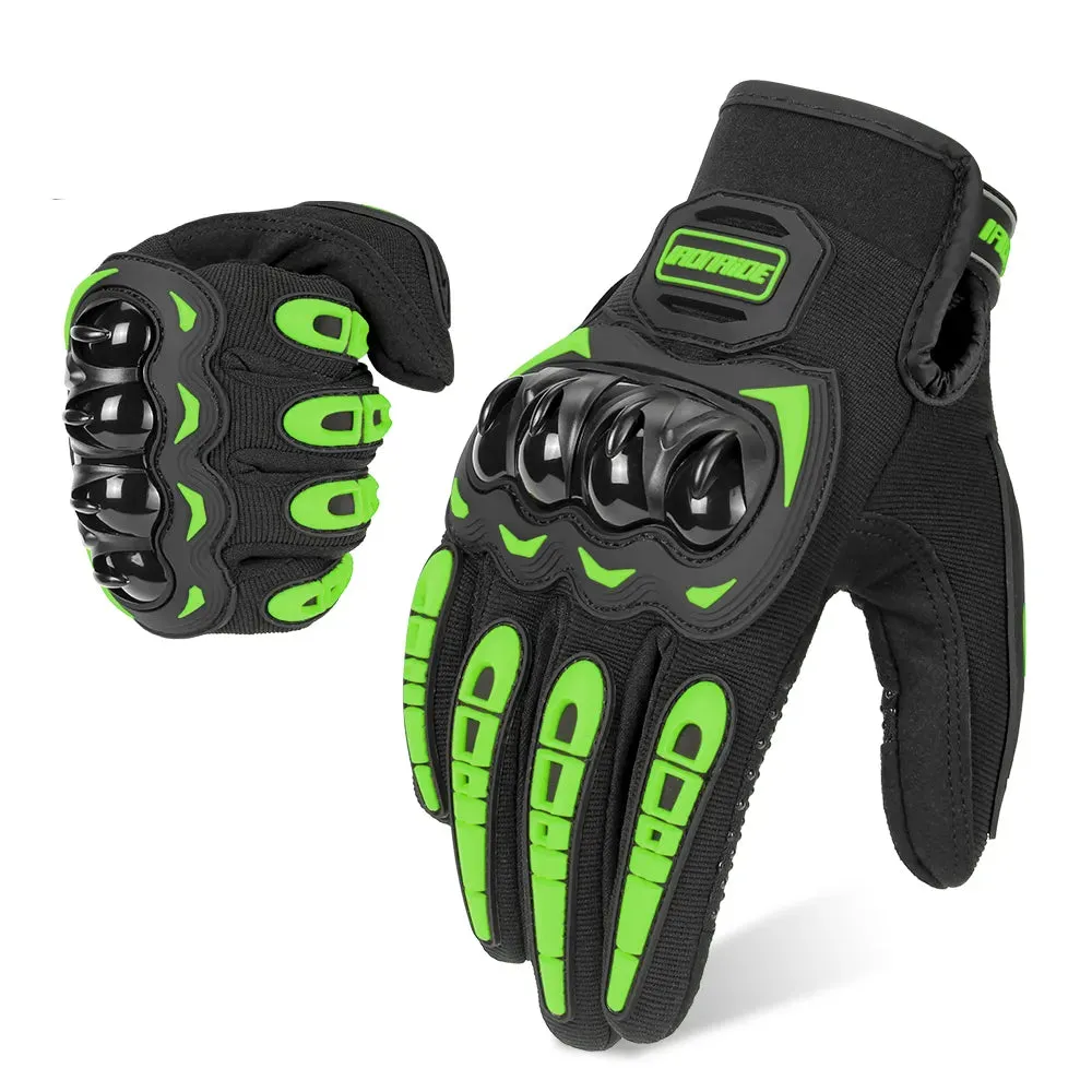 Summer Breathable Bicycle Gloves Outdoor Riding UV Protection Road Bike Cycling Gloves Reflecive Touch Screen Fingers