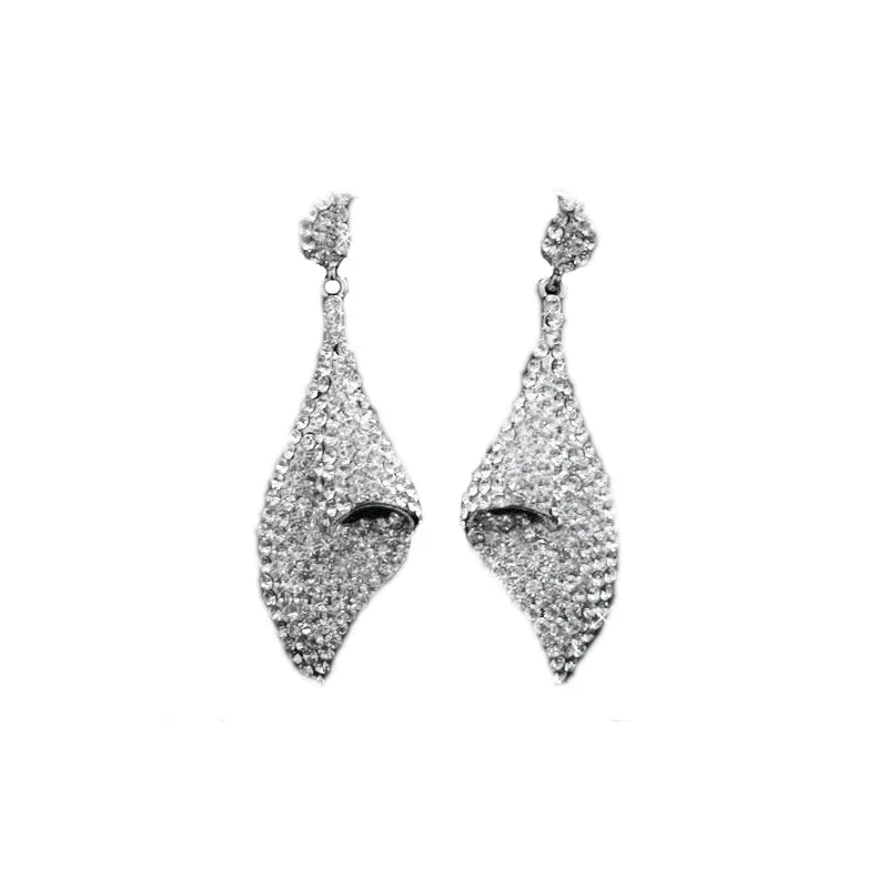 Tanya Crystal Chandelier Earrings