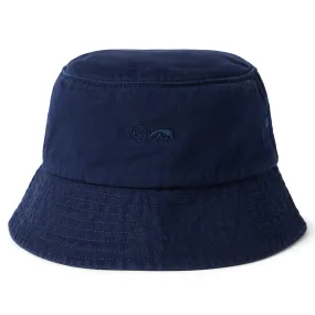 The Bucket Hat in Washed Navy Twill