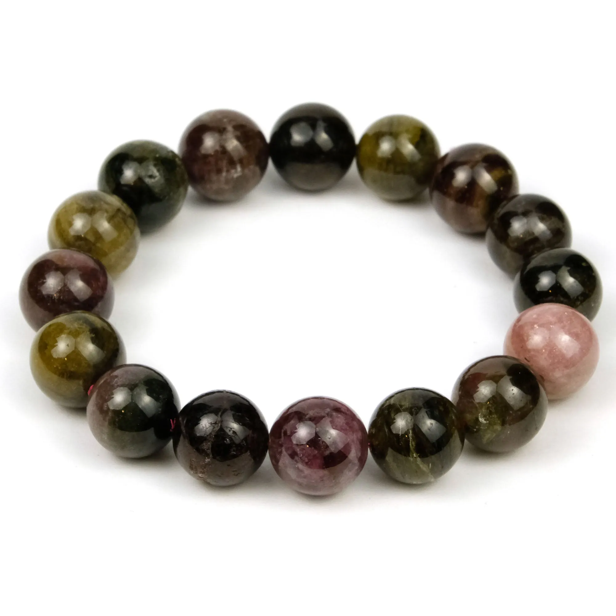 Tourmaline Stretch Bracelet 13mm