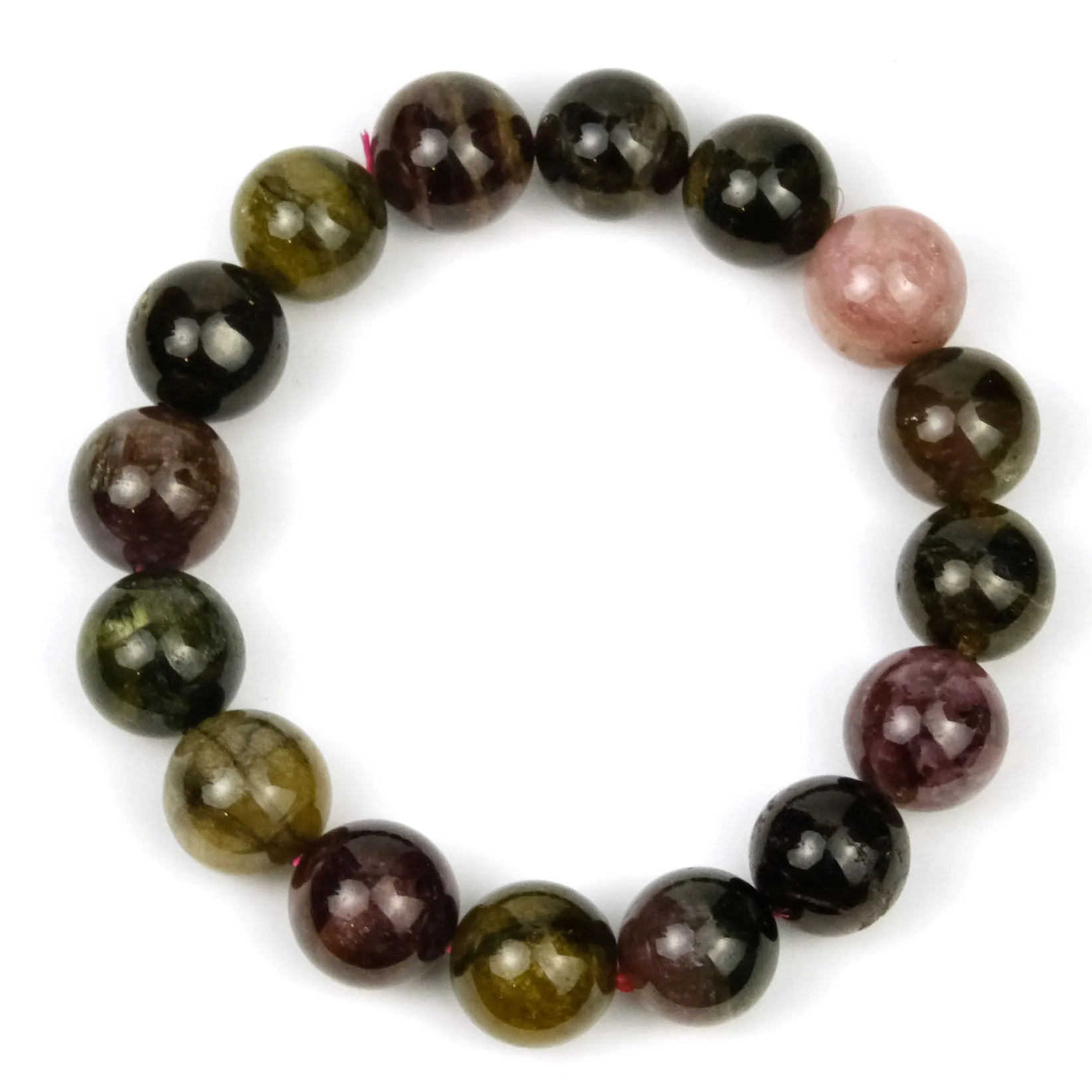 Tourmaline Stretch Bracelet 13mm