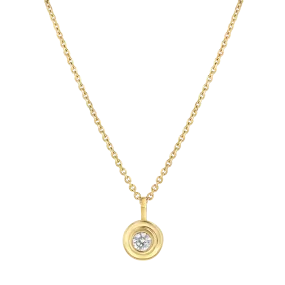 Trinatier Grand Bezel Pendant Necklace