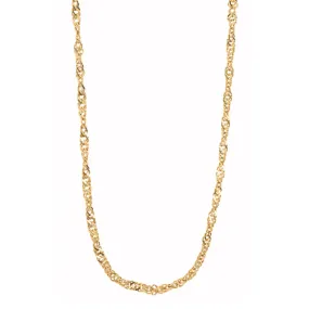 Twisted Chain Necklace Delicate