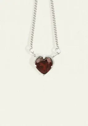 Venus Solitaire Necklace - Silver