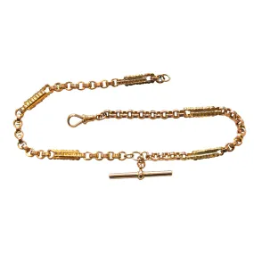 Victorian Gold Watch Chain