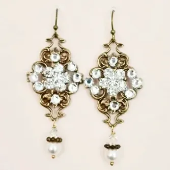 Vintage Bridal Earrings