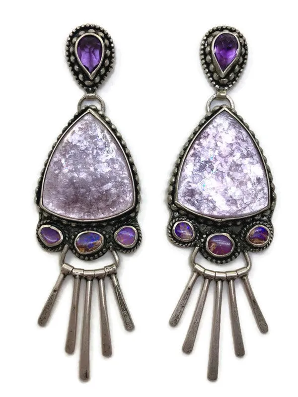 Wisteria Door Knocker Earrings