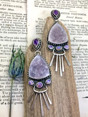 Wisteria Door Knocker Earrings