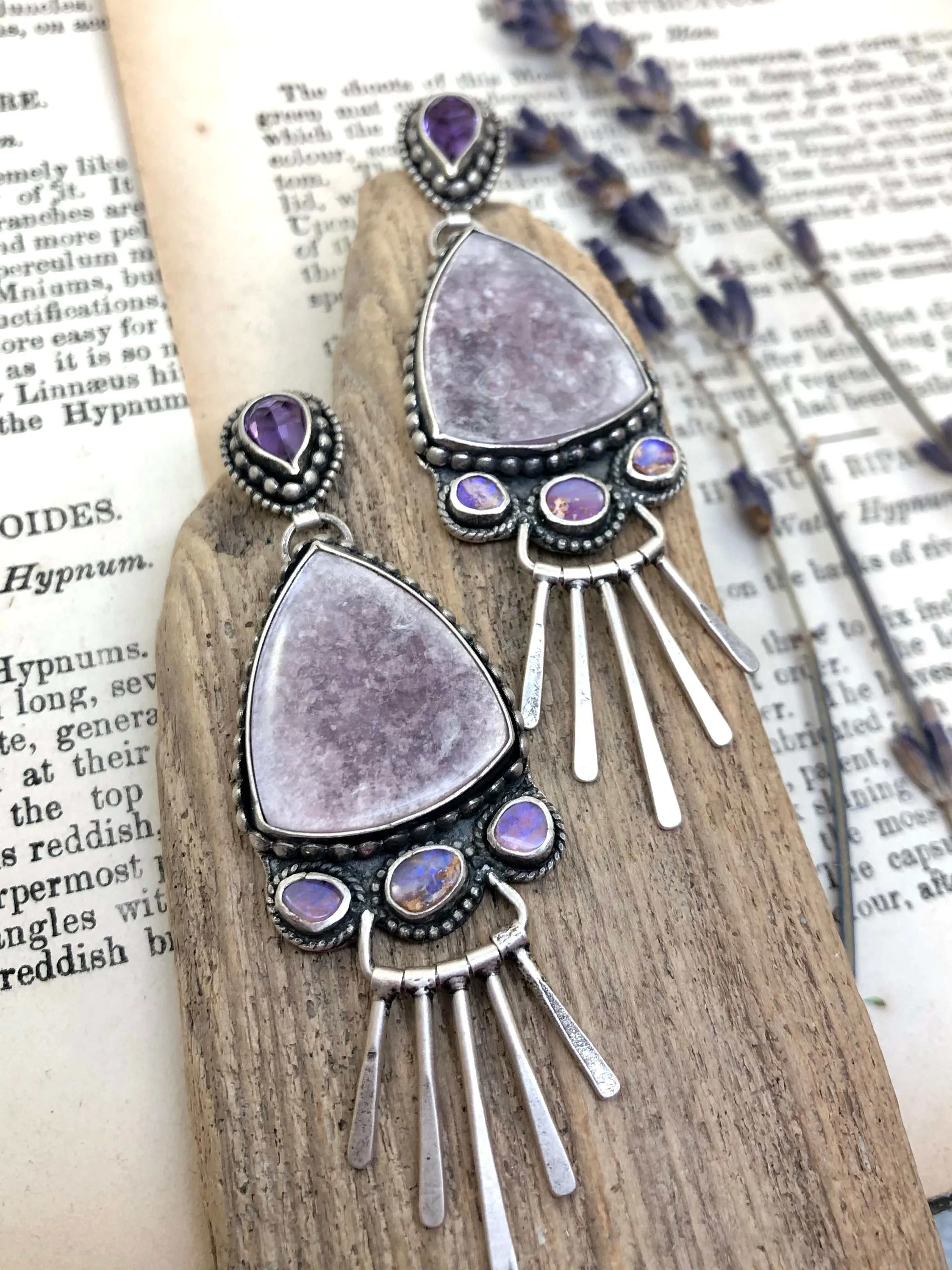 Wisteria Door Knocker Earrings